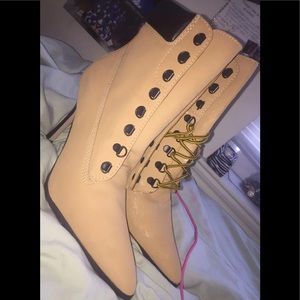 High Heel Timberland Boots